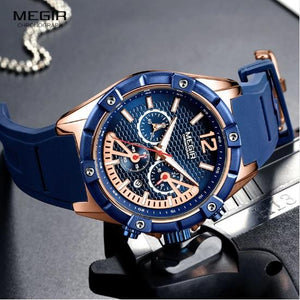 Megir - Montre Sportive Originale Pour les Hommes - Sport & Fushion - DiaCrea