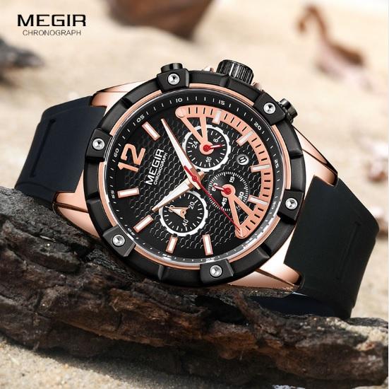 Megir - Montre Sportive Originale Pour les Hommes - Sport & Fushion - DiaCrea