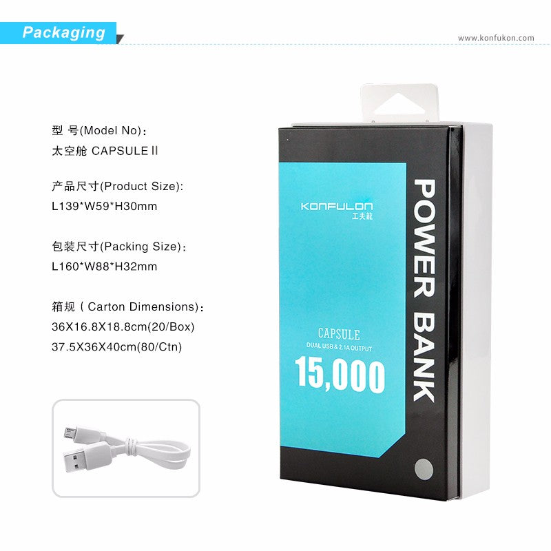 Power Bank 15000mA - Original