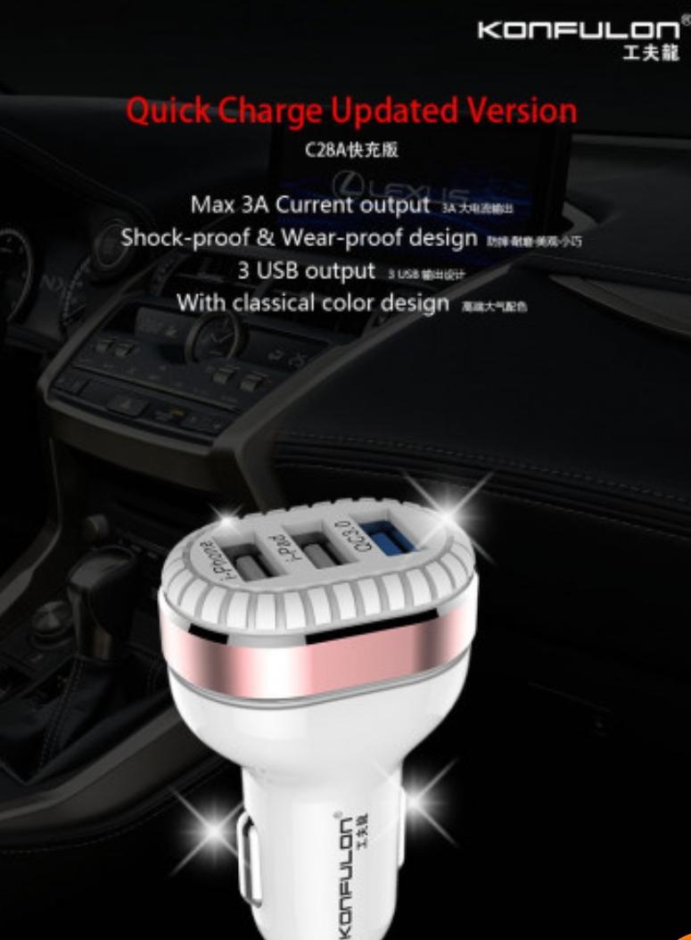 Kit De Voiture chargeur rapide 3.0 - Original