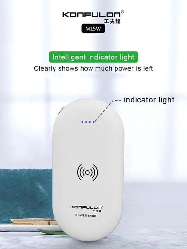 Power Bank 8000mA Sans Fil - Original