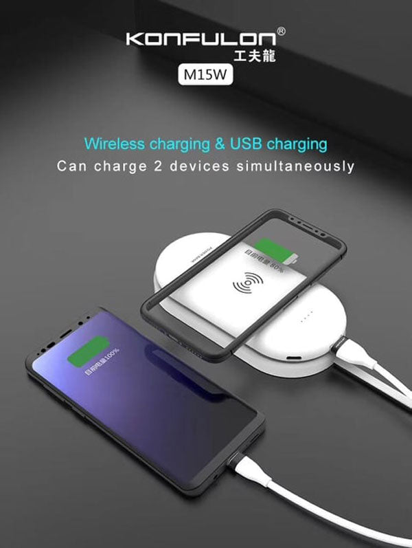 Power Bank 8000mA Sans Fil - Original