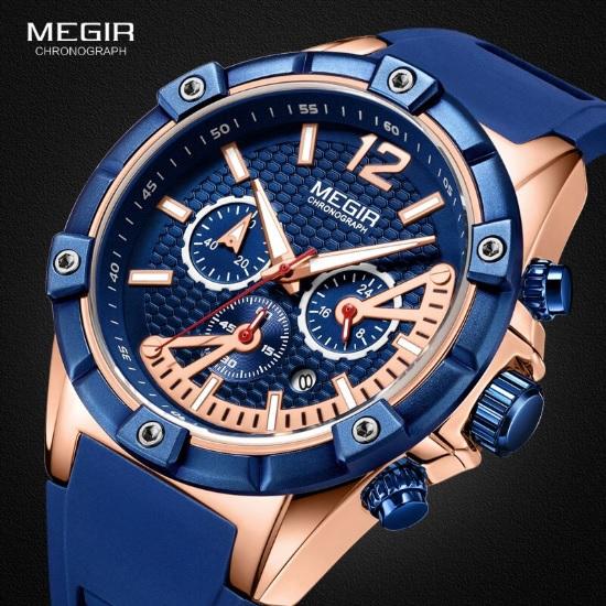 Megir - Montre Sportive Originale Pour les Hommes - Sport & Fushion - DiaCrea