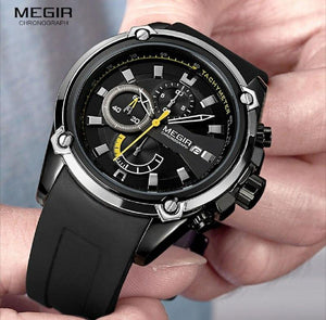 Megir - Montre Originales Pour Les Hommes - Style Sportif - DiaCrea