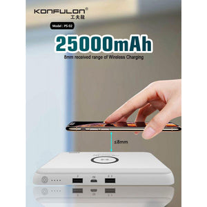 Power Bank 25000mA Sans Fil - Original