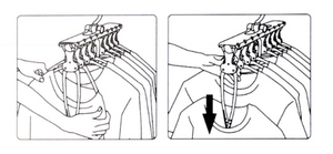 Paquet: 2 x Cintre de vêtements