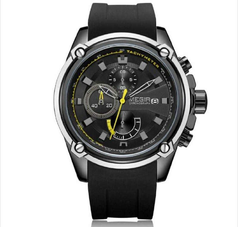 Megir - Montre Originales Pour Les Hommes - Style Sportif - DiaCrea