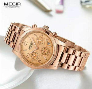 Megir - Elégante Montre Original Pour Femmes - DiaCrea